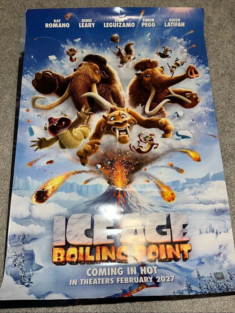 Ice age boiling Point Ray Romano John Leguizamo Simon pegg queen latifah